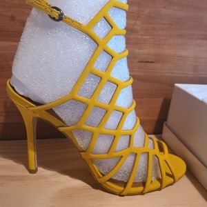 Steve Madden caged, heeled sandals